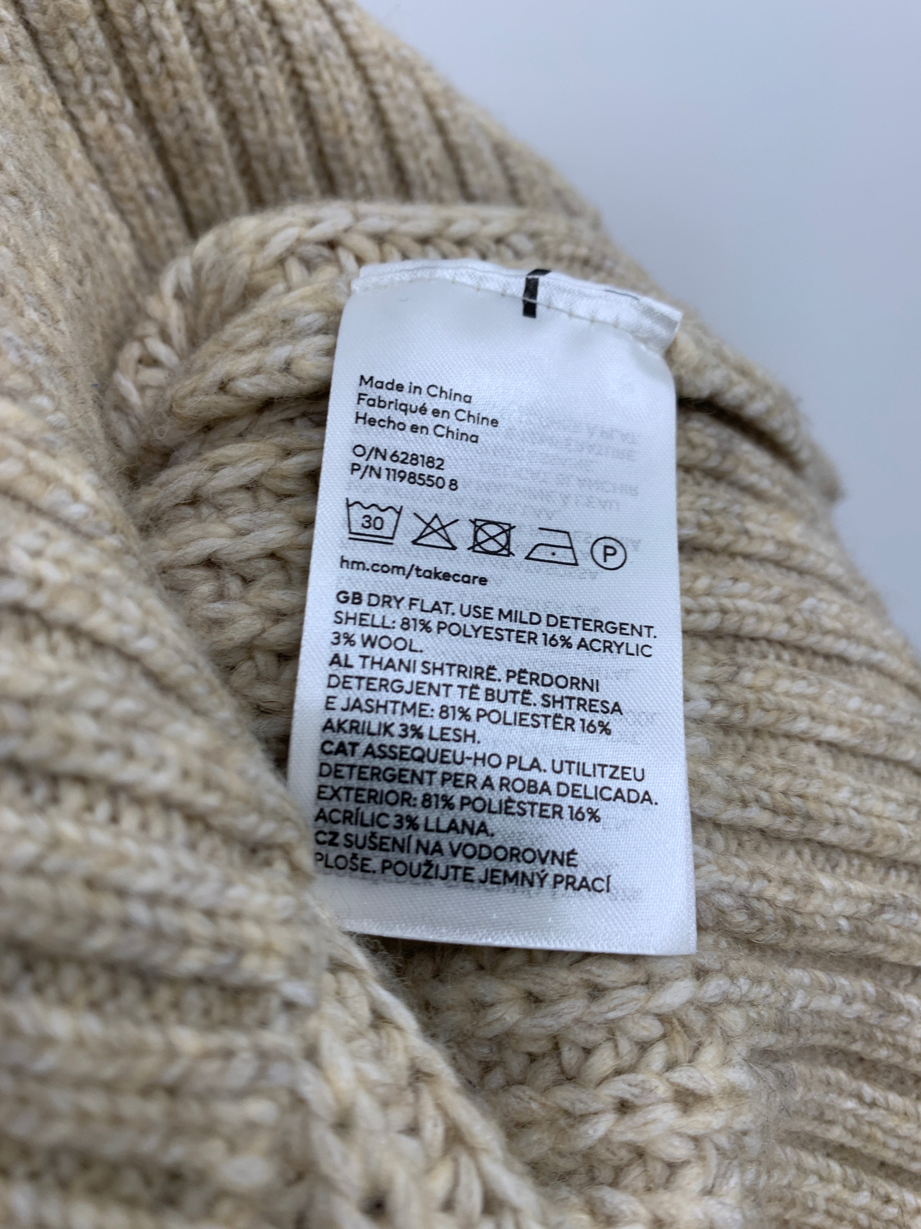 Divided Sweater